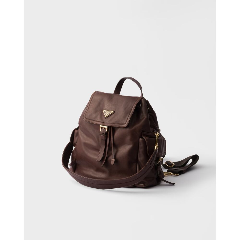 Prada Explore Medium Lambskin Nappa Leather Backpack NWT retail 3,750  PARIS